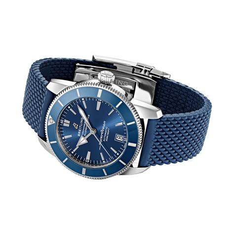 breitling superocean strap size|breitling chronomat rubber strap.